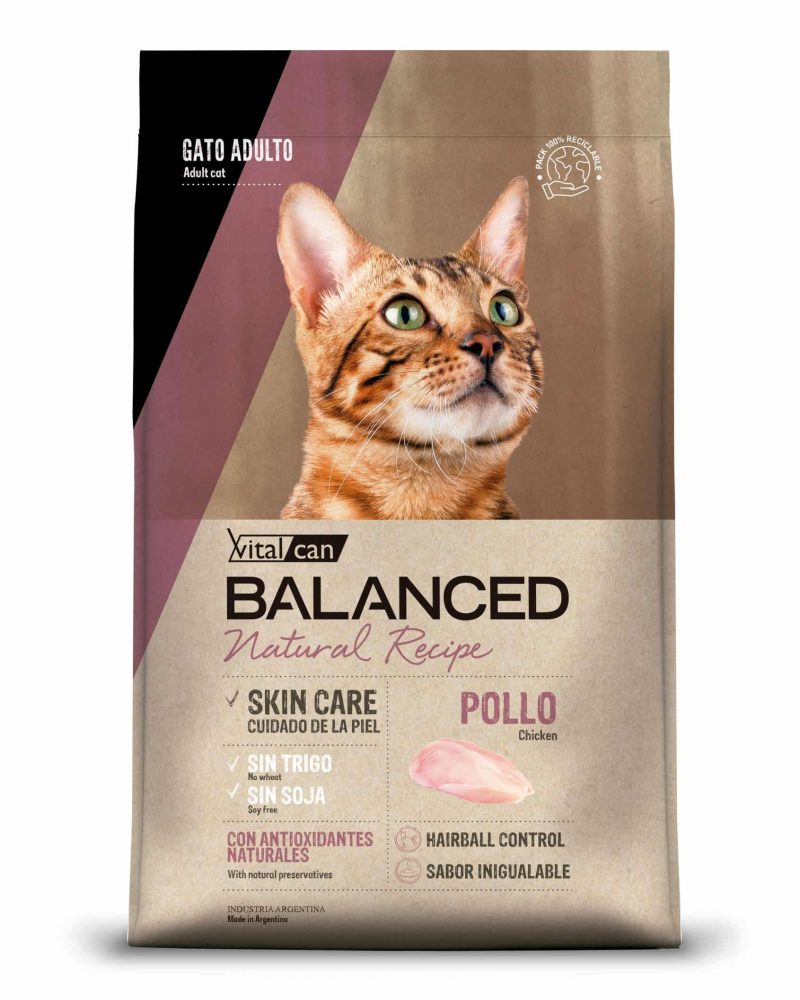 Balanced Gato Pollo Frente
