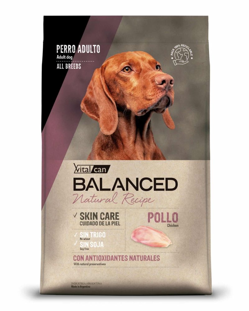 Balanced Perro Pollo Frente