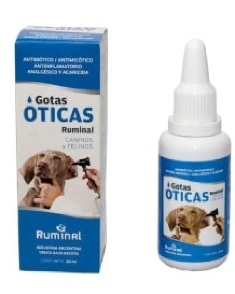 GOTAS OTICAS RUMINAL